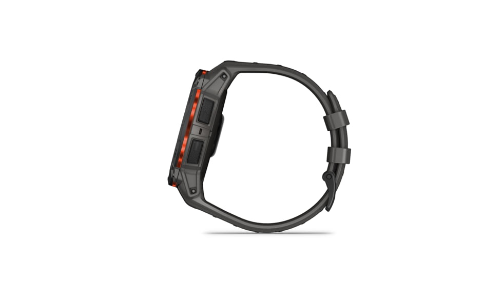 Garmin Instinct 3 Solar GPS Watch, 50mm dia, Black/Charcoal, 010-02935-00