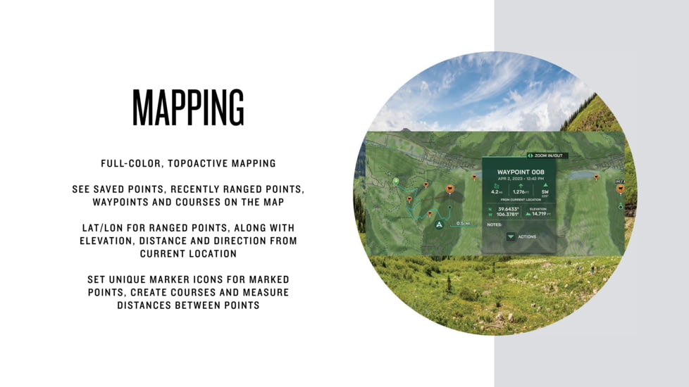 Garmin Xero L60i Laser 7x32mm Rangefinder, 960x540 pixels, Black, 010-02691-00