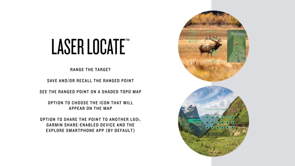 Garmin Xero L60i Laser 7x32mm Rangefinder, 960x540 pixels, Black, 010-02691-00