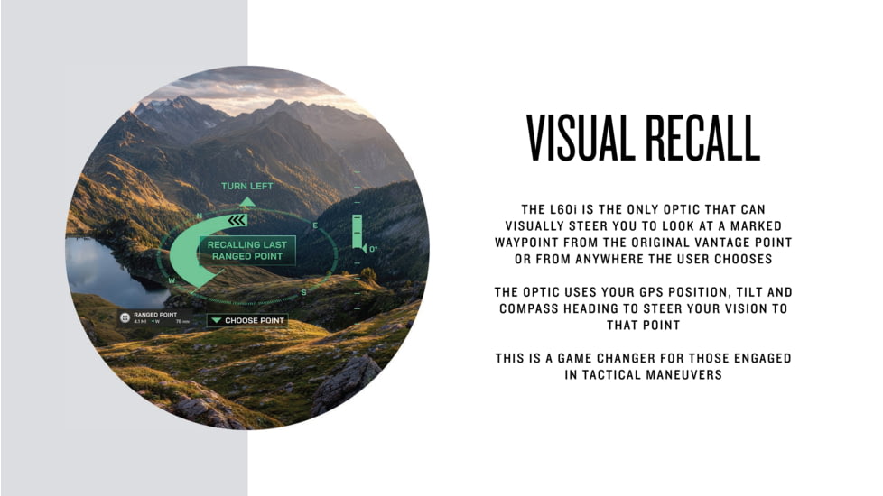 Garmin Xero L60i Laser 7x32mm Rangefinder, 960x540 pixels, Black, 010-02691-00