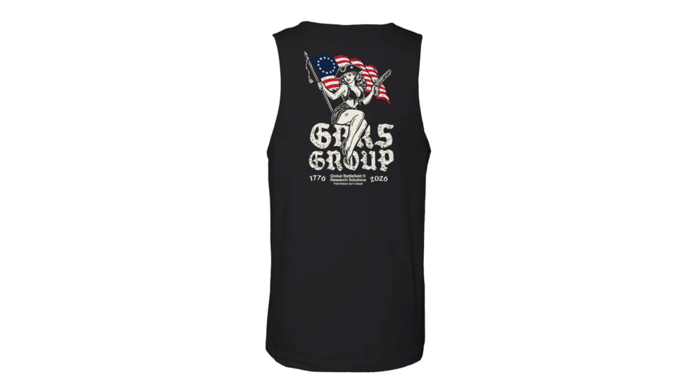 Gbrs Group Gear GBRS Group Lead and Lace Tank, TT-BLK-LNL-26-M