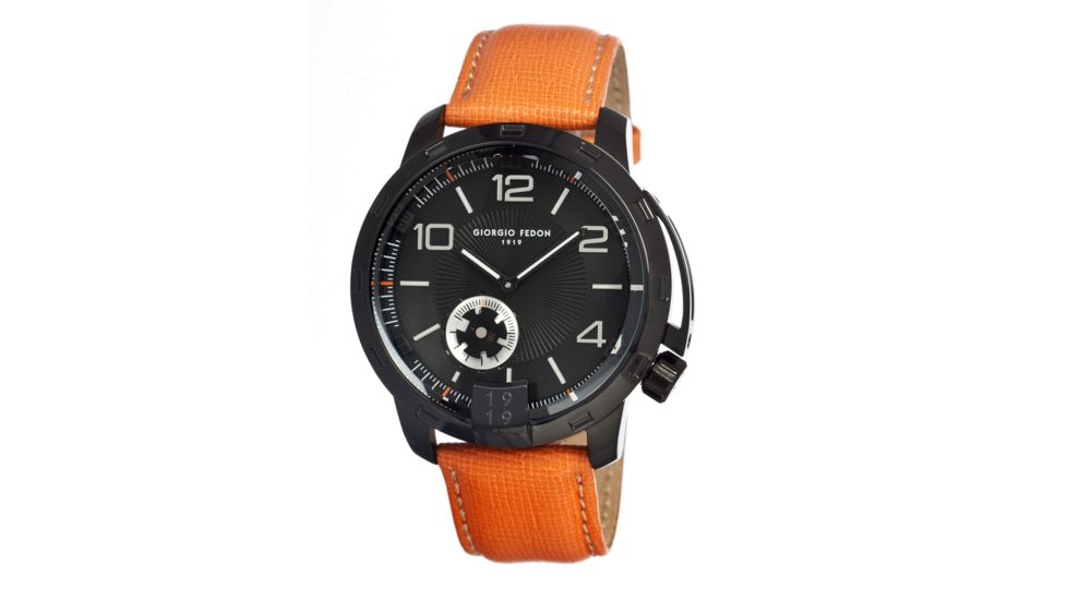 Giorgio Fedon 1919 Gfar002 Vintage VI Mens Watch, Black GIOGFAR002