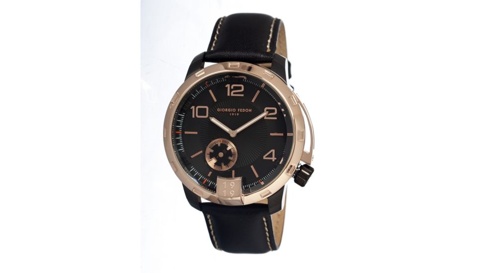 Giorgio Fedon 1919 Gfar003 Vintage VI Mens Watch, Black GIOGFAR003