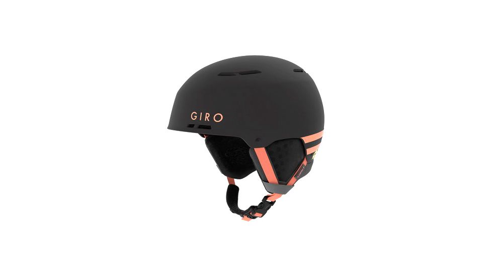 Giro Emerge MIPS Snow Helmets, Matte Black/Peach, Small, 7093863