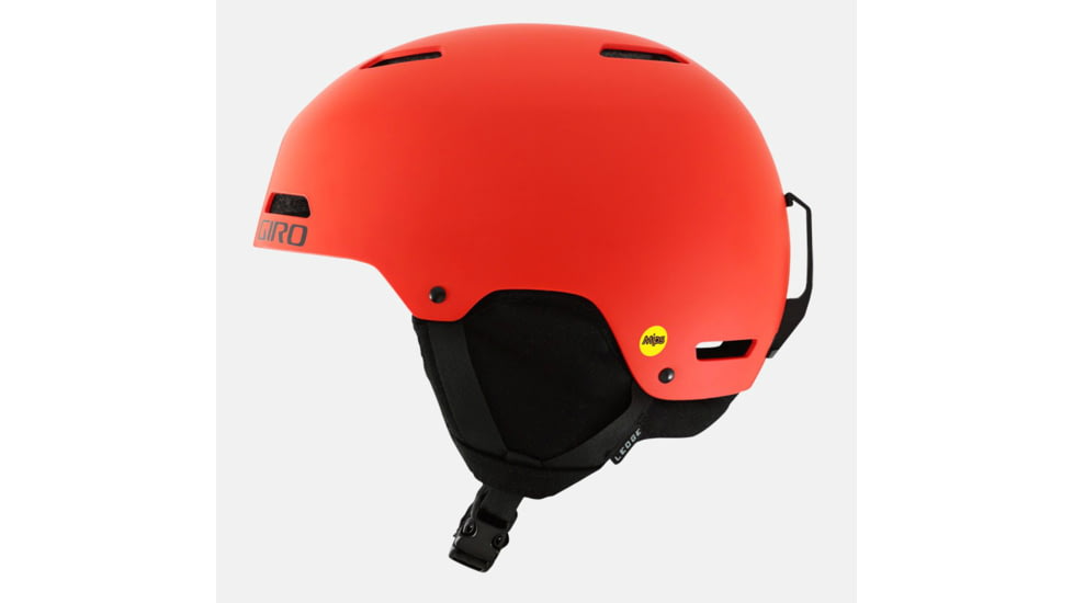 Giro Ledge MIPS Snow Helmet-Matte Glowing Red-Large