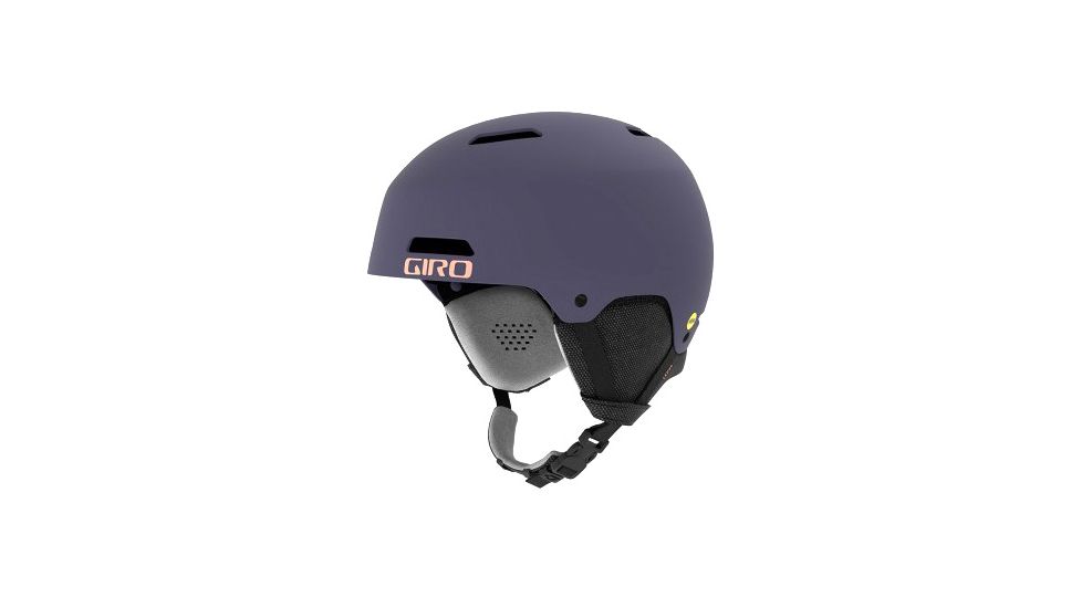 Giro Ledge MIPS Snow Helmet, Matte Midnight/Peach, Small, 7093902