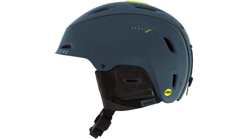 Giro Range MIPS Snow Helmet-Matte Turbulence/Lime-Small