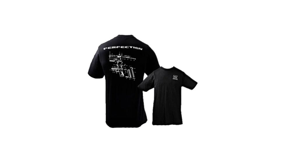 Glock Breakdown Shirt - Men's, Black, Small GLKGA10067
