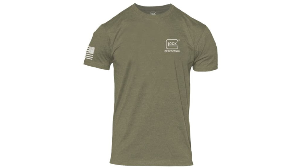 Glock OEM Perfection Flag Tee, Short Sleeve