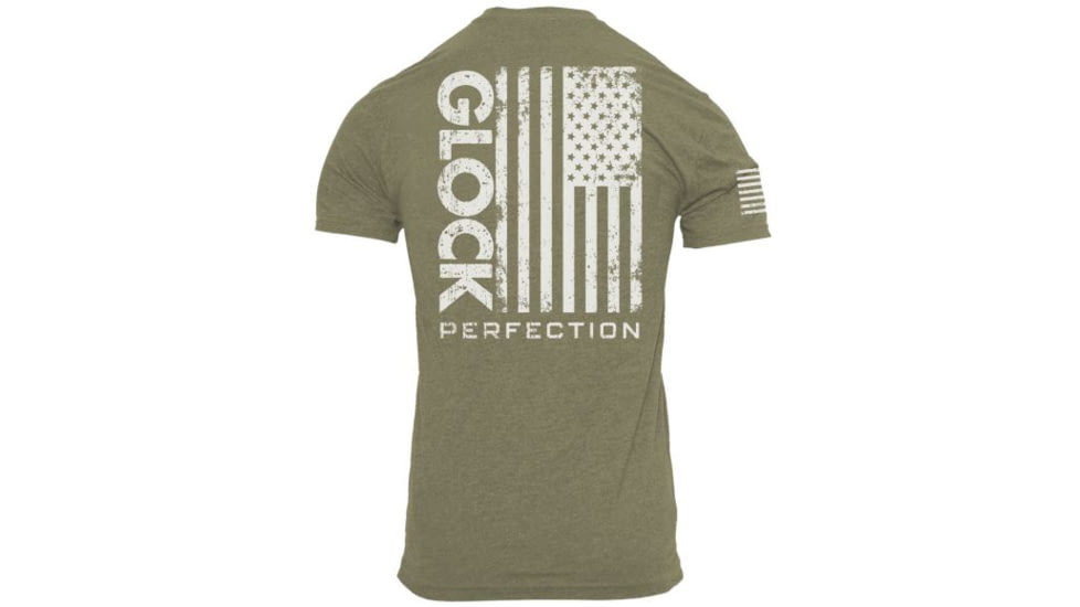 Glock OEM Perfection Flag Tee, Short Sleeve