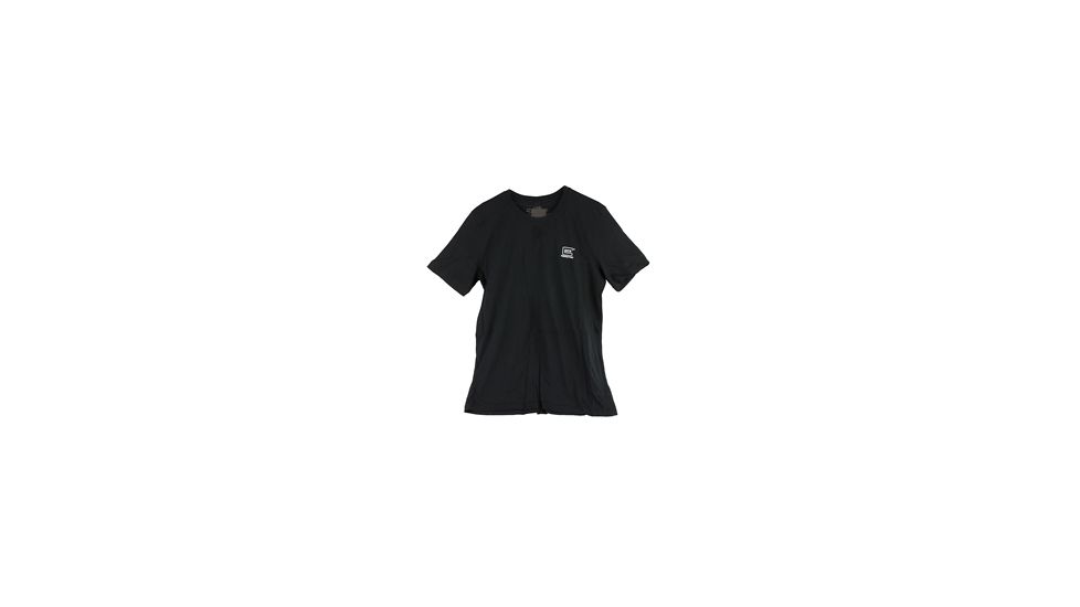 Glock Short Sleeve Gunny Approved Shirt, Black, Large, GLAP95090