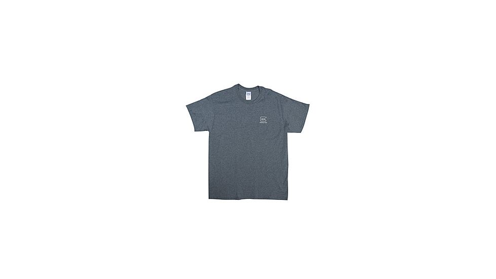 Glock Short Sleeve Pistol Sketch T-Shirt, Charcoal, Small, GLAA68150