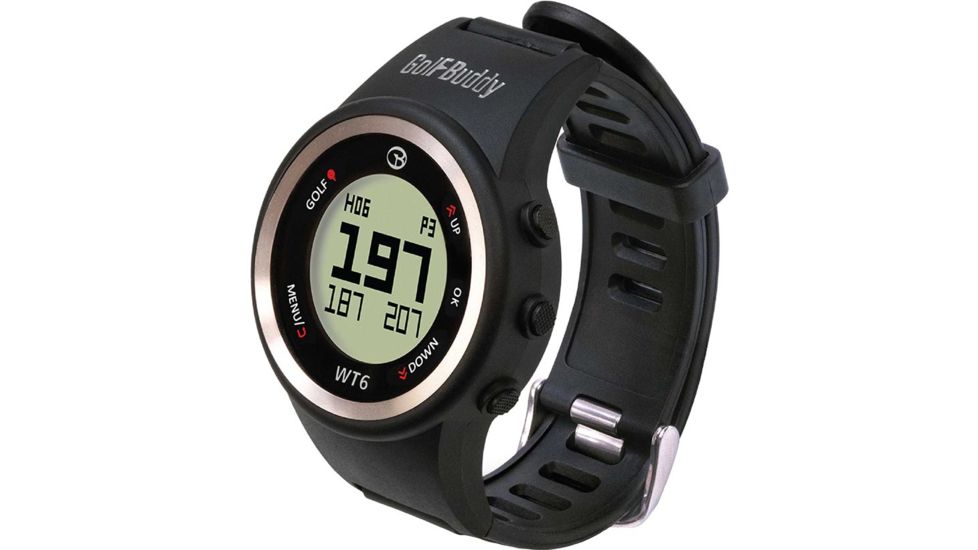 Golf Buddy WT6 GPS Watch, Black GB9WT6