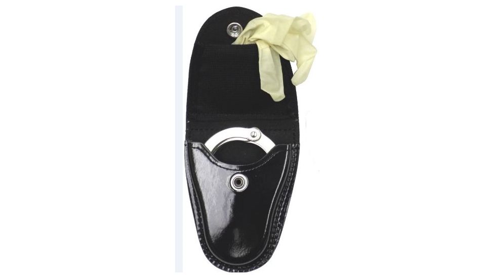 Gould &amp; Goodrich K-Force H80 Handcuff Case/Glove Pouch, Hi-Gloss, Standard Hardware, H80CL