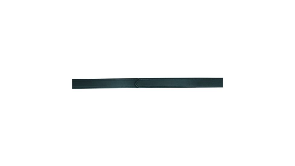 Gould &amp; Goodrich Buckleless Tanned Pants Belt, Medium, 34in, Black Weave, B57-MDW
