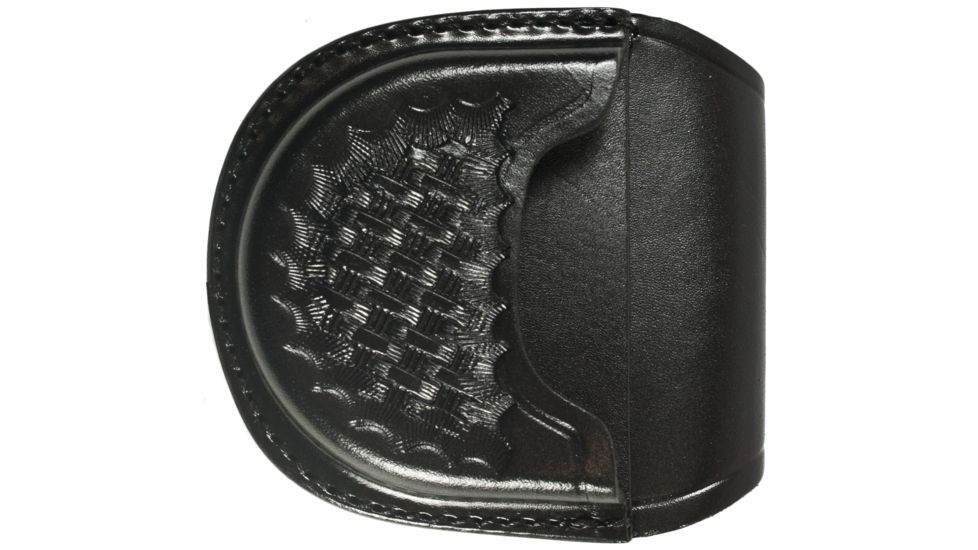 Gould &amp; Goodrich Open Handcuff Case, Black Weave, B85W