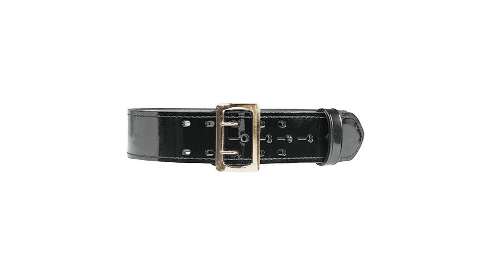 Gould &amp; Goodrich K-Force Lined Duty Belt, 34, Brass, Hi-Gloss, H59-34CLBR