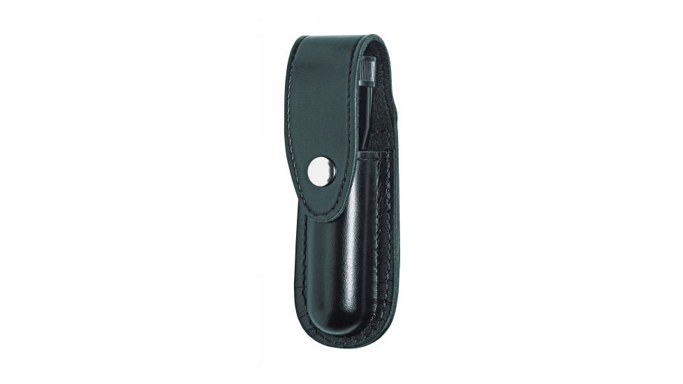 Gould &amp; Goodrich K-Force Flashlight Case, Nickel Snap - STRION Light, Black Weave, K672-5W