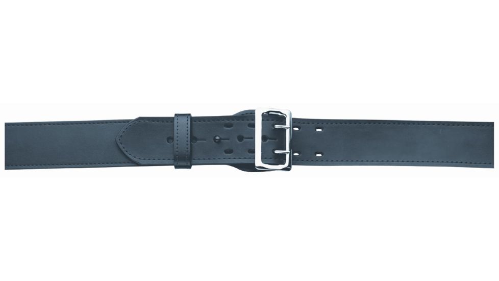 Gould &amp; Goodrich K-Force Lined Duty Belt, 34, Brass, Blac, Black, K59-34FLBR