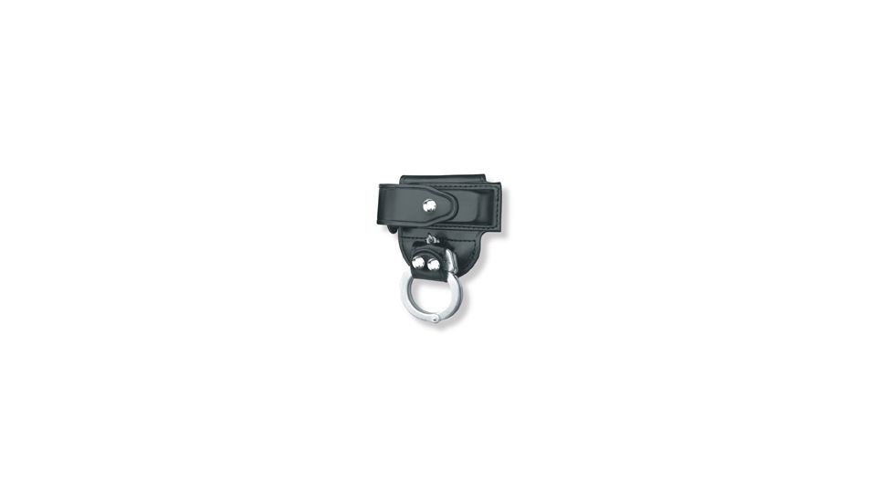 Gould &amp; Goodrich Magazine Case/Cuff Holder, Left Hand, Brass HW - Beretta Cougar .45 &amp; Similar, Black, B533-2LHBR