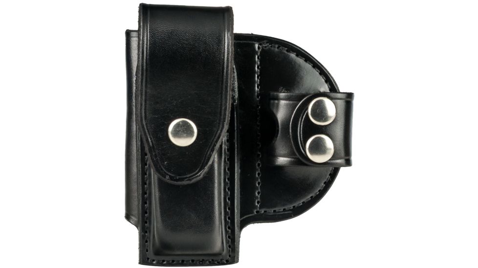 Gould &amp; Goodrich Magazine Case/Cuff Holder, Left Hand, Standard HW - Beretta 92, 96, 98 &amp; Similar, Black, B533-1LH