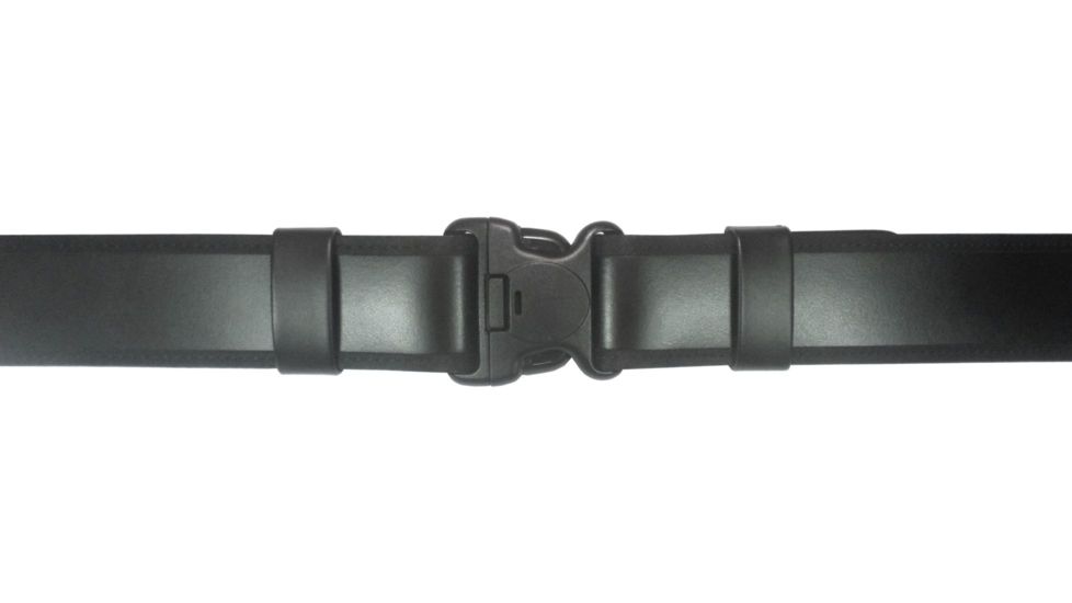 Gould &amp; Goodrich No-Crush Duty Belt w/Grab-resistant Buckle, 26in-30in, Black Ballistic Nylon, X54-XS