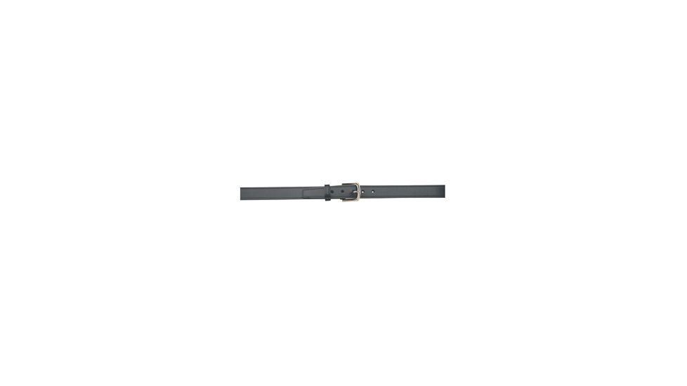 Gould &amp; Goodrich Reinforced 1.25in Shooters Belt w/Brass Buckle, 40in, Black, B190-40BR