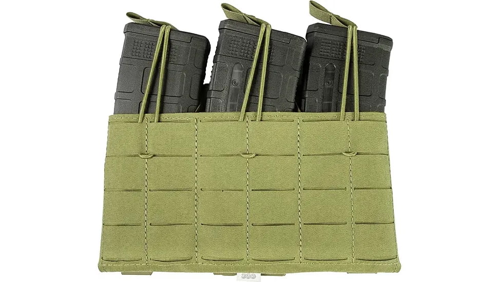 Grey Ghost Gear Compact Triple Mag Panel, Olive Drab, GTG0384-1