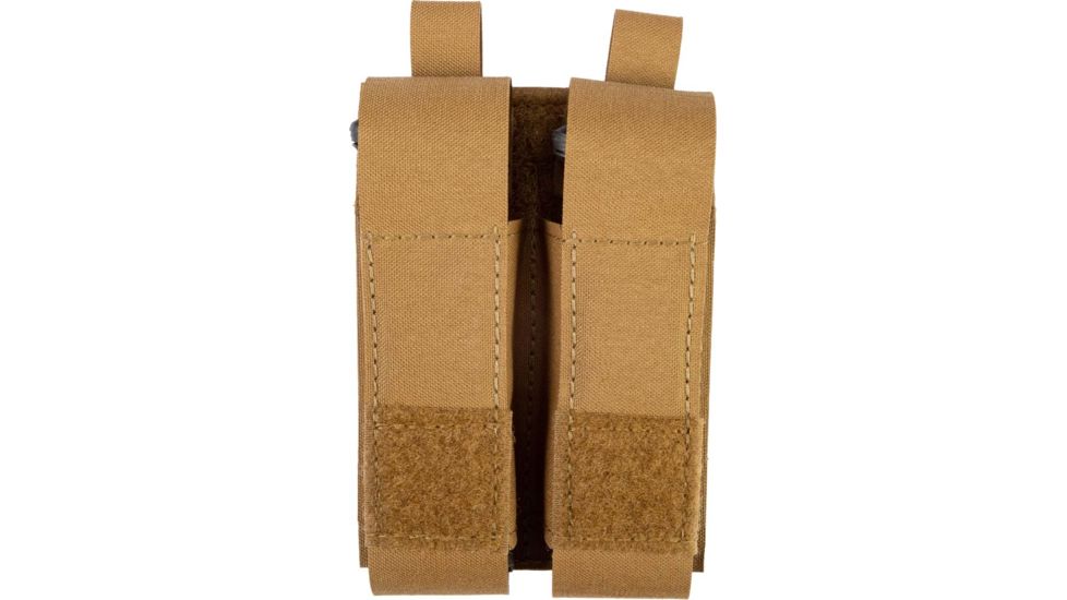 Grey Ghost Gear Double Pistol Magna Mag Pouch, Laminate, Coyote Brown, GTG0380-14