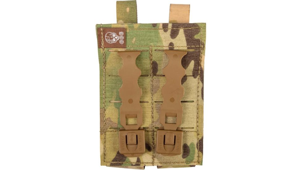 Grey Ghost Gear Double Pistol Magna Mag Pouch, Laminate, MultiCam, GTG0380-5