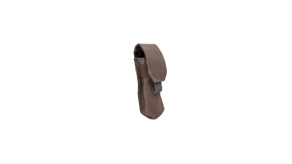 Grey Ghost Gear Flashlight Pouch, MALICE Clips for MOLLE/PALS, Ranger Green 2011-6