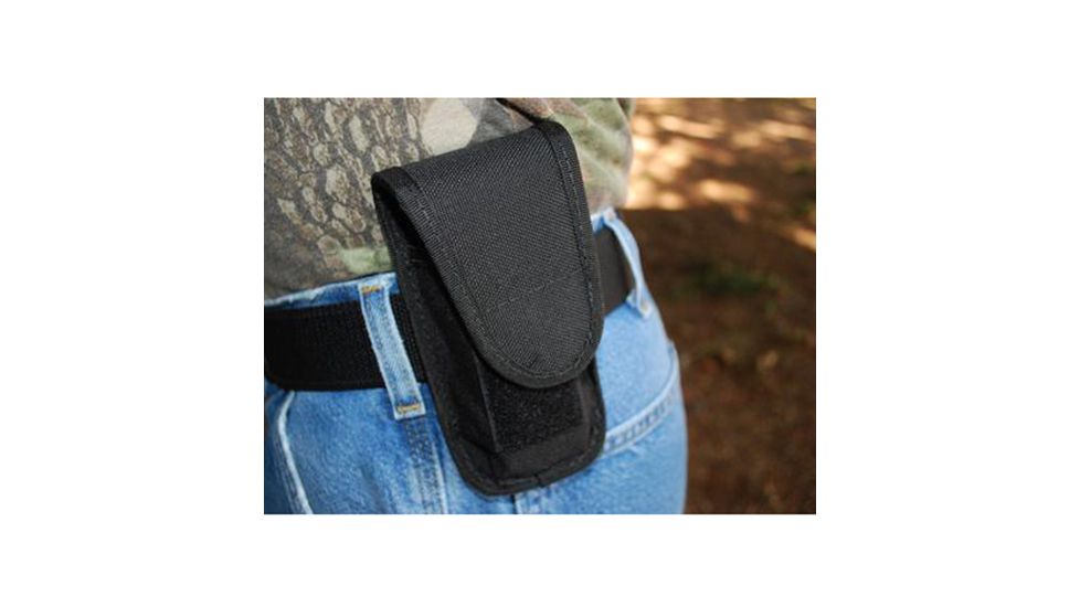 GrovTec US Molle Mag/Knife Pouch, Black, GTAC114