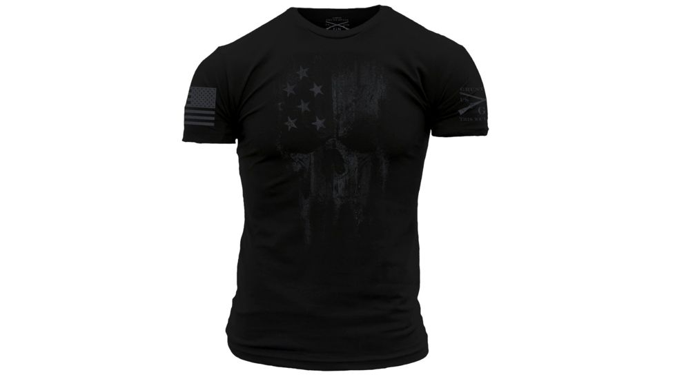 Grunt Style Spectre Reaper Tee Shirt - Men's, Black, Large GS2380-L