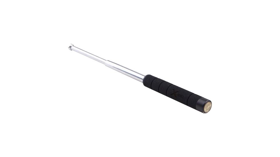 Guard Dog Security X-Series 17in Heavy Duty Metal Baton, Silver BT-GDX17ST