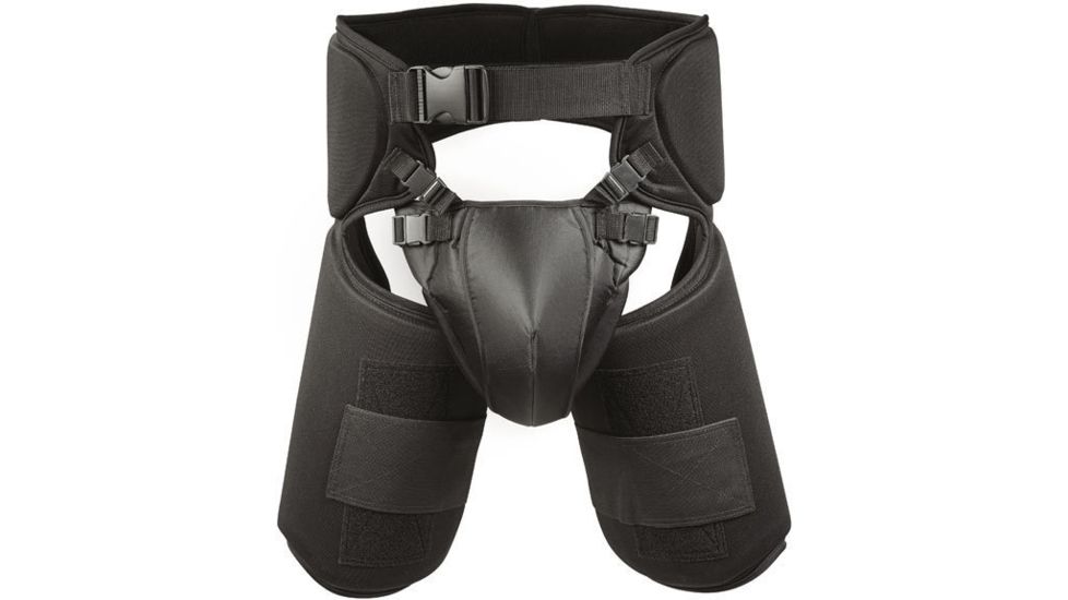 Monadnock TPX200 Centurion Thigh &amp; Groin Protection - 3801, Black Extra Small/Small, 1010524