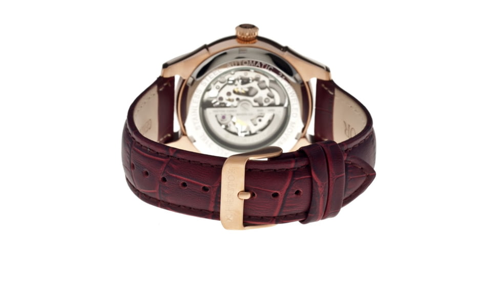 Heritor Automatic Hr1906 Nicollier Mens Watch, Silver HERHR1906