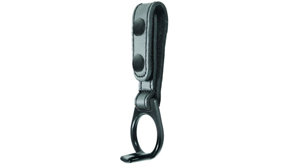 Hero's Pride Baton w/ Side Handle Holder, Metal, AirTek, Smooth, Black Snaps 1495MPB