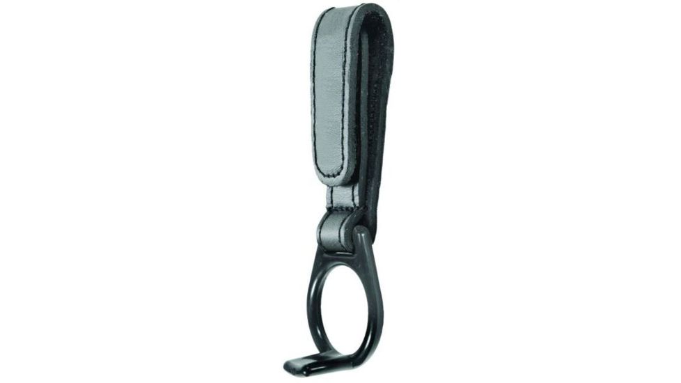 Hero's Pride Baton w/ Side Handle Holder, Metal, AirTek, Smooth, Hidden Snaps, Black 1495MPC