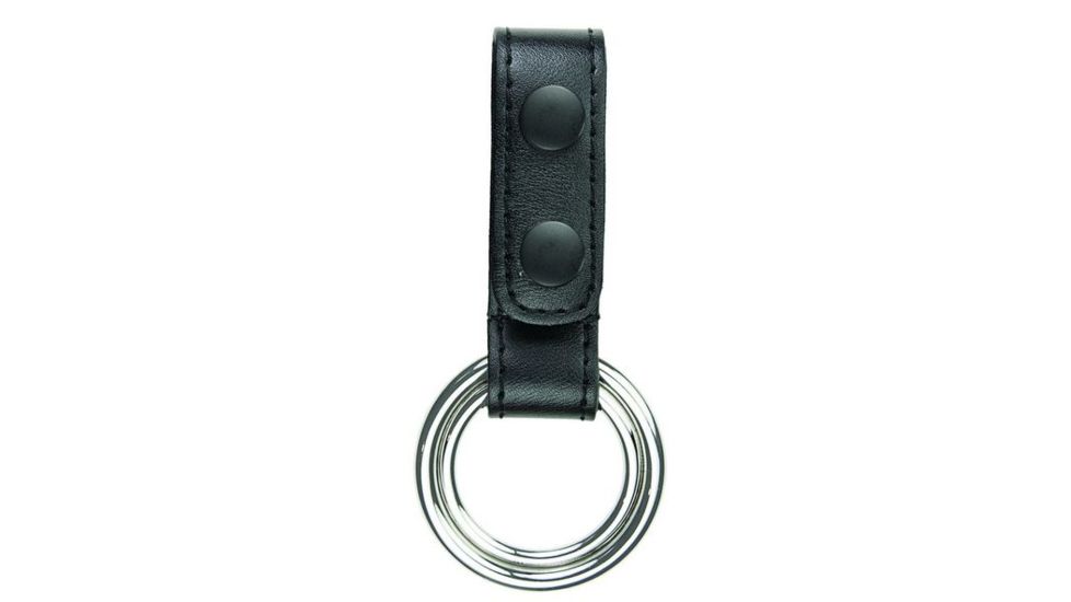 Hero's Pride Combo C&amp;D Cell Light Holder, Metal, AirTek, Smooth, Black Snaps 1492MPB