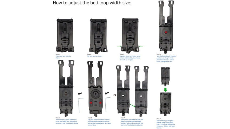HEROS PRIDE Edge Duty Baton Case - Universal Fit - 1979R