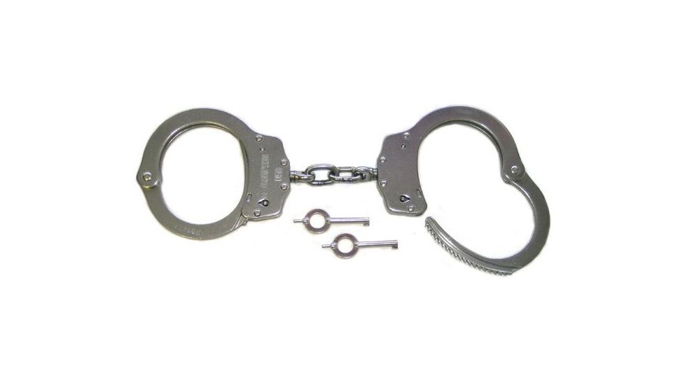 CTS-Thompson Standard Steel Handcuffs-Nickel 1010