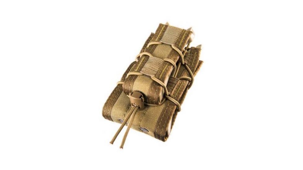 High Speed Gear HSGI Double Decker LT Belt Mount  Pouch, Coyote Brown 19DD00CB