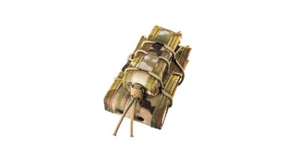 High Speed Gear HSGI Double Decker LT Belt Mount  Pouch, MultiCam 19DD00MC