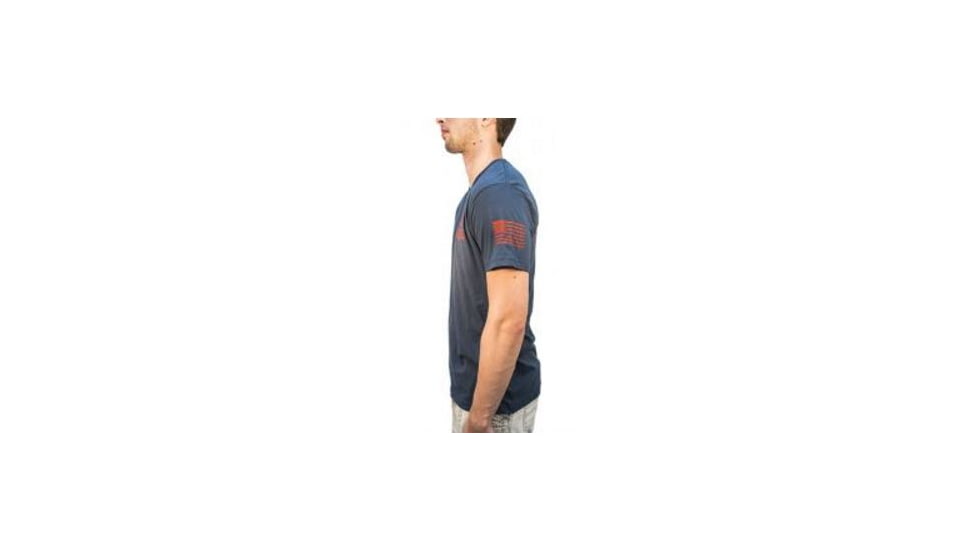 High Speed Gear HSGI Short Sleve T-Shirt 2015, Unisex, Faded Navy, 2XL 90SH04BL