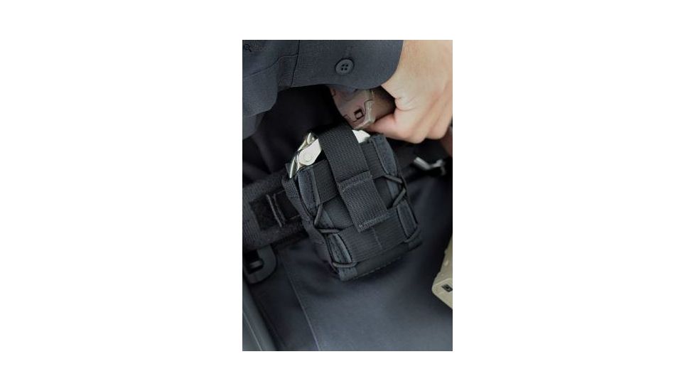 High Speed Gear HSGI Handcuff TACO Adaptable Belt Mount, Black, 13DC10BK