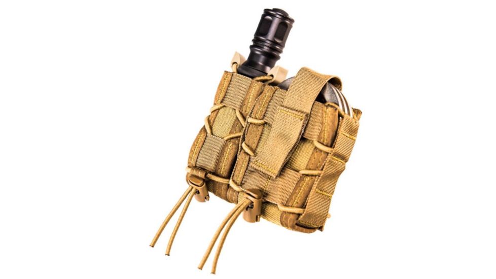 High Speed Gear Leo Taco-Molle Carrying Pouch, Coyote Brown 11PC00CB