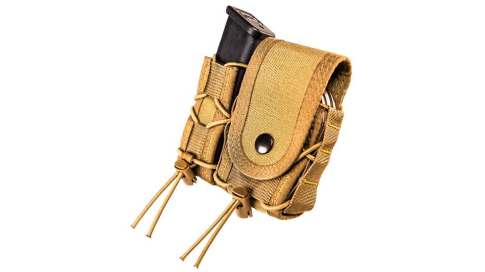 High Speed Gear Leo Taco MOLLE Covered Pouch, Coyote Brown, 18PC00CB