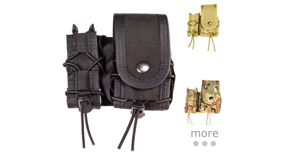 High Speed Gear Leo Taco Molle-Covered Pouch, Black, Coyote Brown, LE Blue, MultiCam, MultiCam BK, Olive Drab