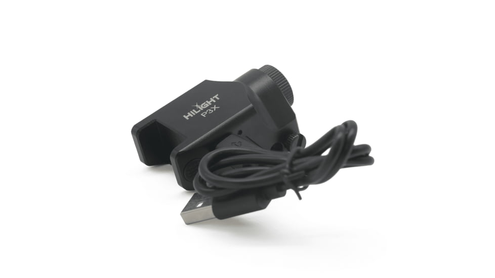 Hilight P3X 500 Lumens LED Weapon Light, SIG Sauer P226, Springfield Armory XD-S, G 19, SIG Sauer P320, G 17, G 34, S&amp;W M&amp;P M2.0, Springfield Armory XD-M, Lithium Ion, Black, P3X