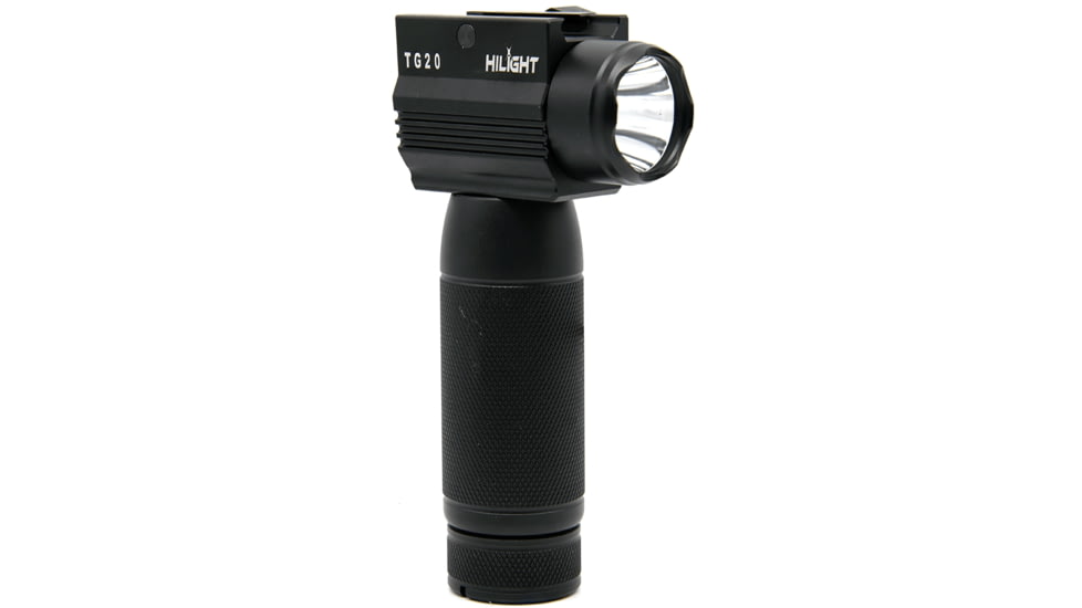 Hilight Tactical Weaver Grip 1000 Lumens Weapon Light w/No Laser, Lithium Metal/CR123A, TG20
